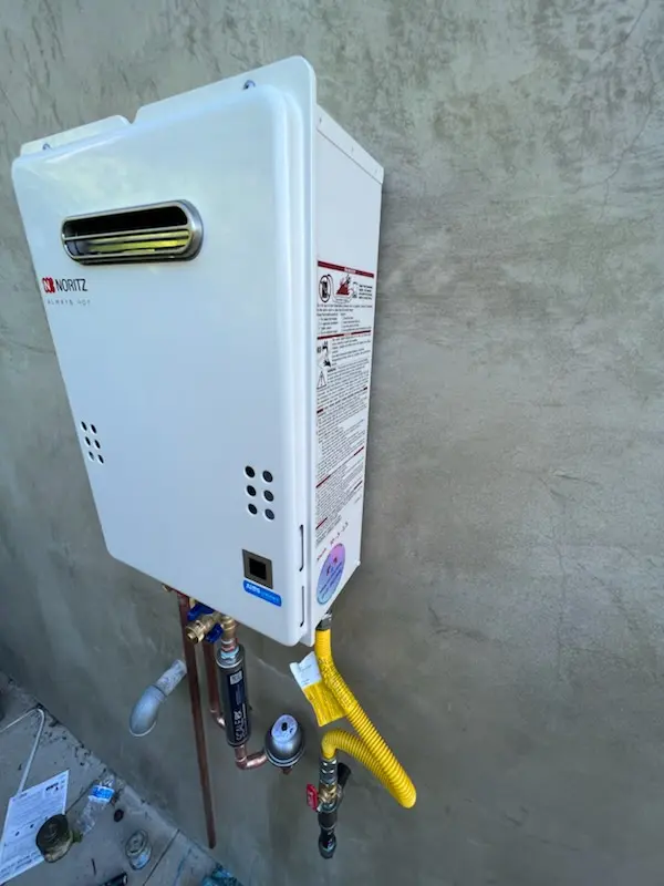 Tankless water heater installation for Bethel Grove homes